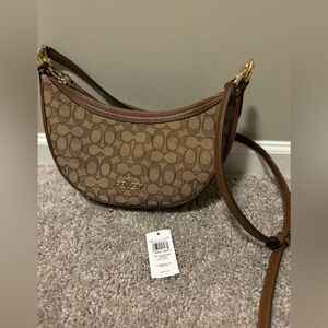 Signature Print Coach Crossbody/Shoulder Bag